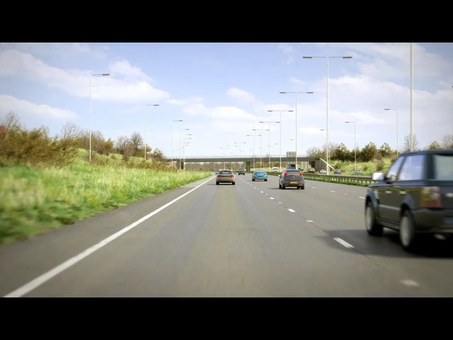 Hazard perception premium clip 11 &mdash; road scene preview