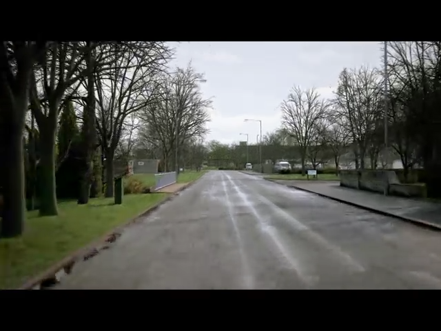 Hazard perception premium clip 17 &mdash; road scene preview