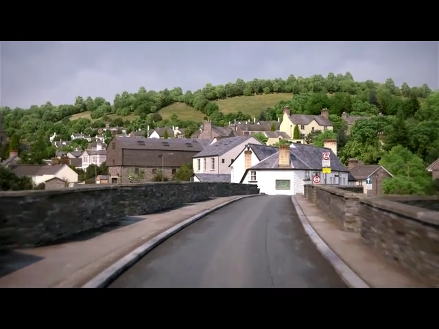 Hazard perception premium clip 31 &mdash; road scene preview