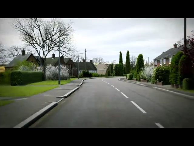 Hazard perception premium clip 5 &mdash; road scene preview