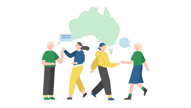 Illustration for the topic Australia and its people
