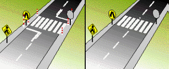 Pedestrians question illustration