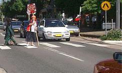 Pedestrians question illustration