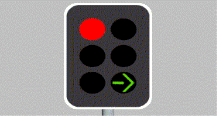 Traffic Lights Lanes question illustration