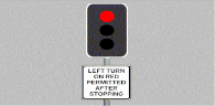 Traffic Lights Lanes question illustration