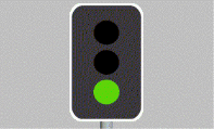 Traffic Lights Lanes question illustration